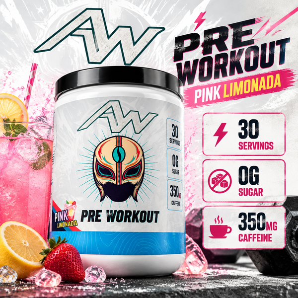 AW Pre Workout Pink Limonada